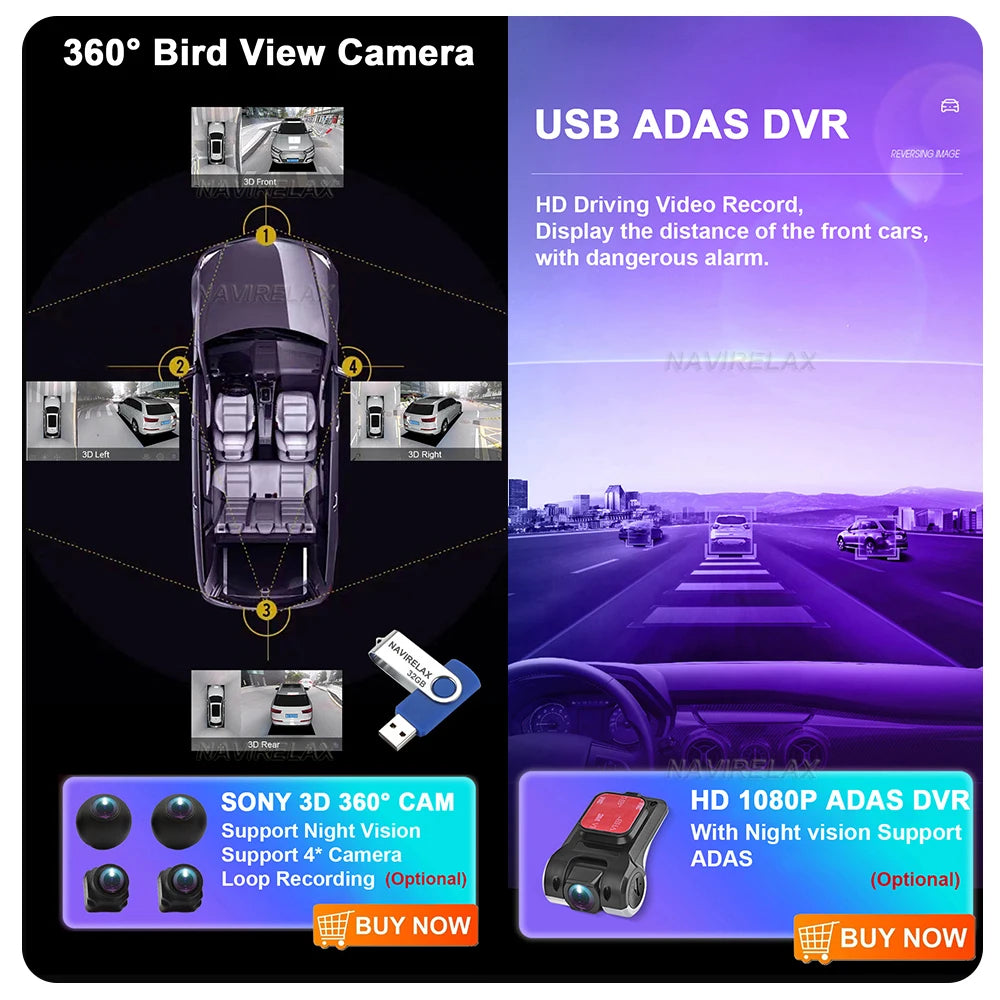 Android 15 For Nissan Patrol V 5 Y61 RHD 2004-2021 Car Radio 4G WIFI BT Video Player DSP Carplay Auto GPS Navigation No 2 Din