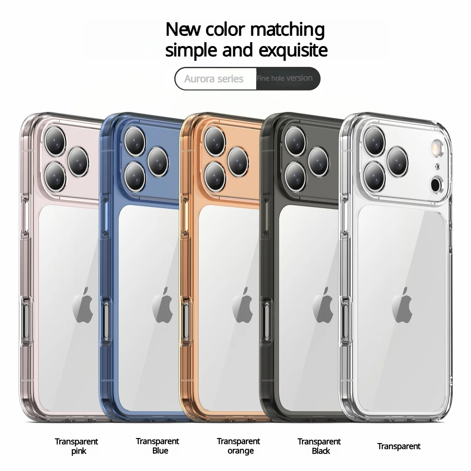 Luxury Hybrid Transparent Shockproof Phone Case For iPhone 17 Pro Max 17 Air 17Pro Max Clear Hard Acrylic Protective Back Cover